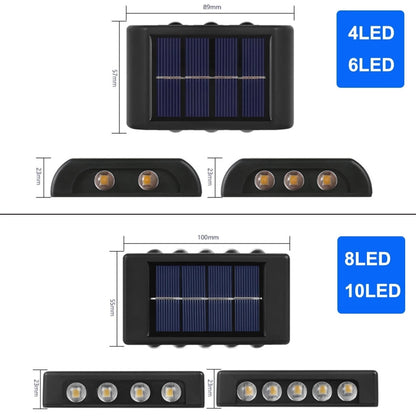 Solar Wall Lights Outdoor Garden