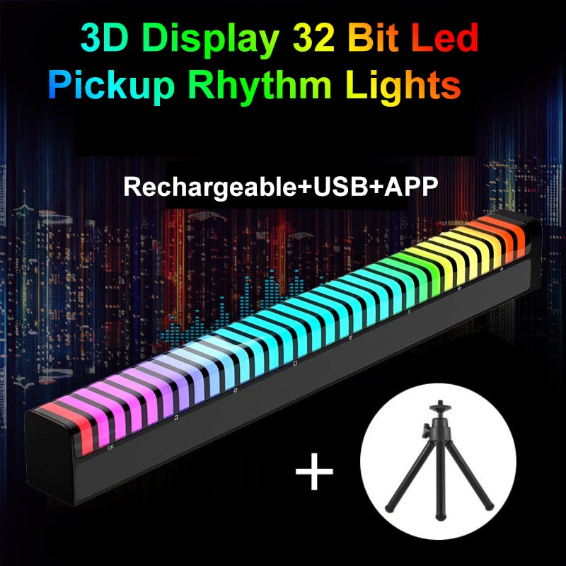 Night Lights RGB Rechargeable Tube