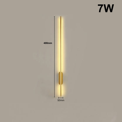 Led Wall Lamp Long Wall Light Decor