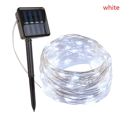 LED Solar Lights Maple Leaf Waterproof