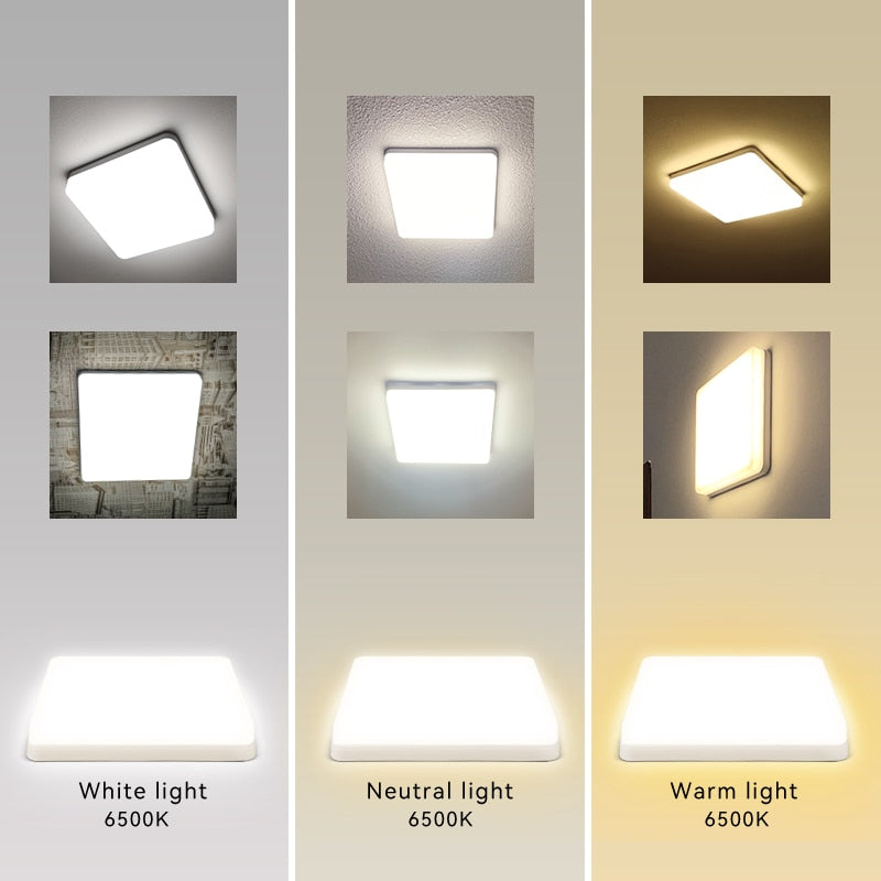 Led Ceiling Lamp Panel Lights 220V