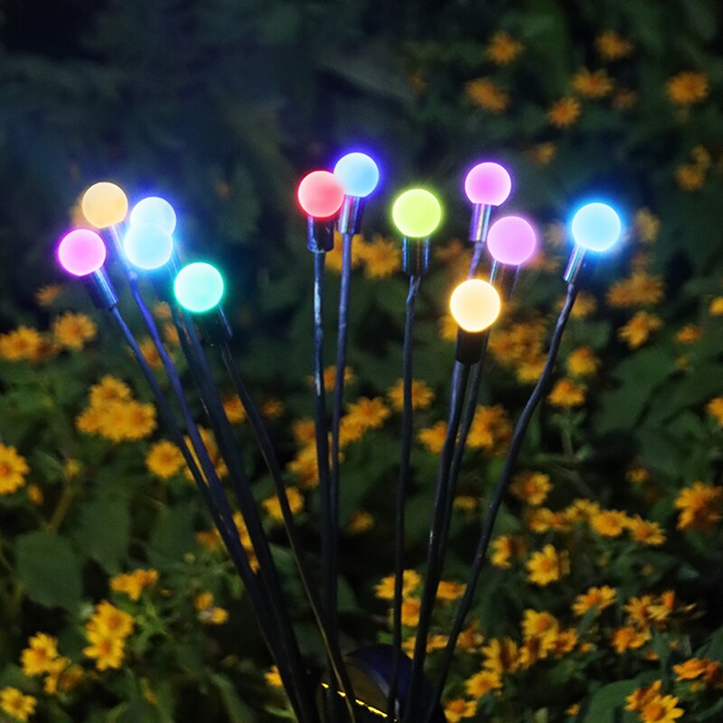 Waterproof LED firefly garden decoration