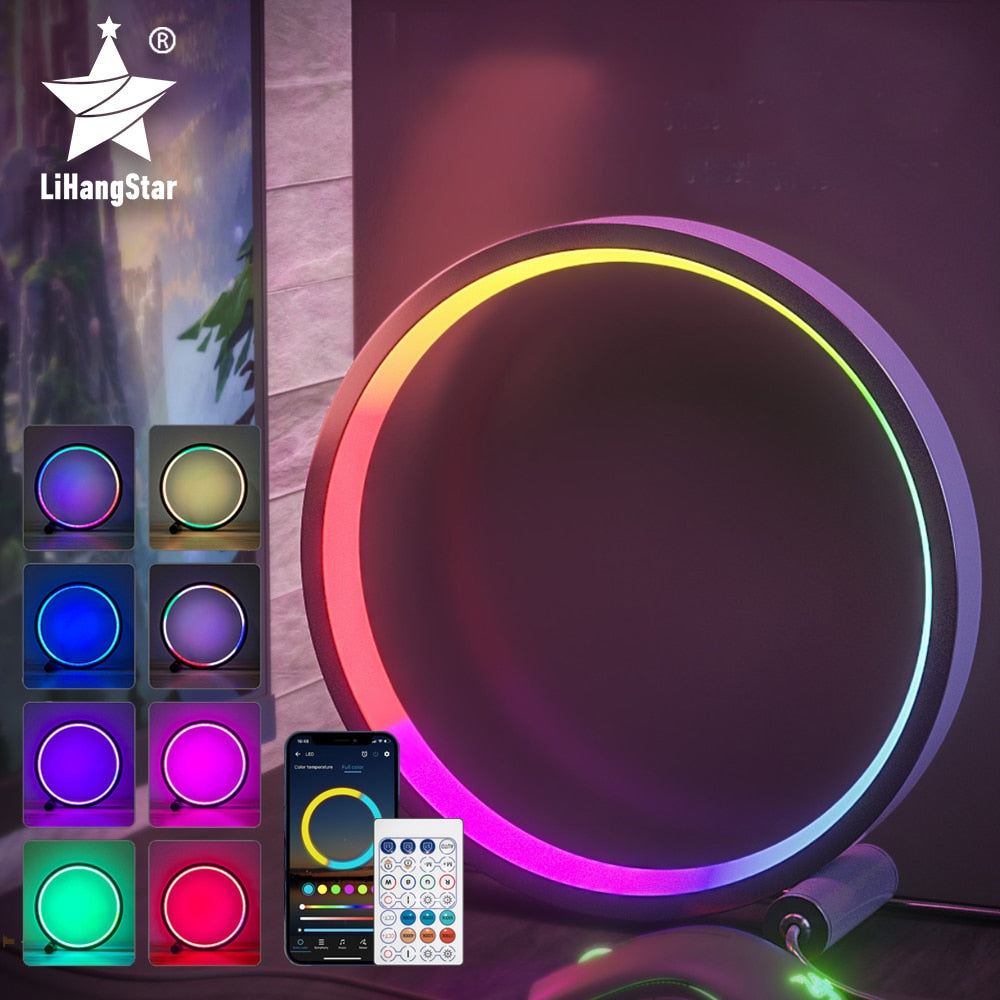 Smart LED Night Light RGB Atmosphere Desk Lamp