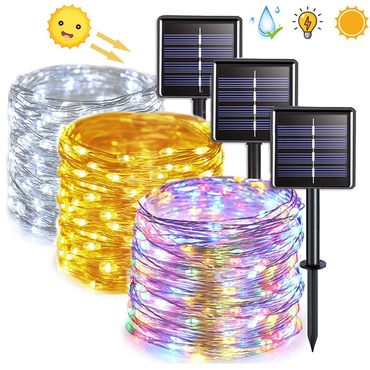 Solar led light outdoor Festoon