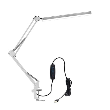 LED Folding Metal Desk Lamp Clip