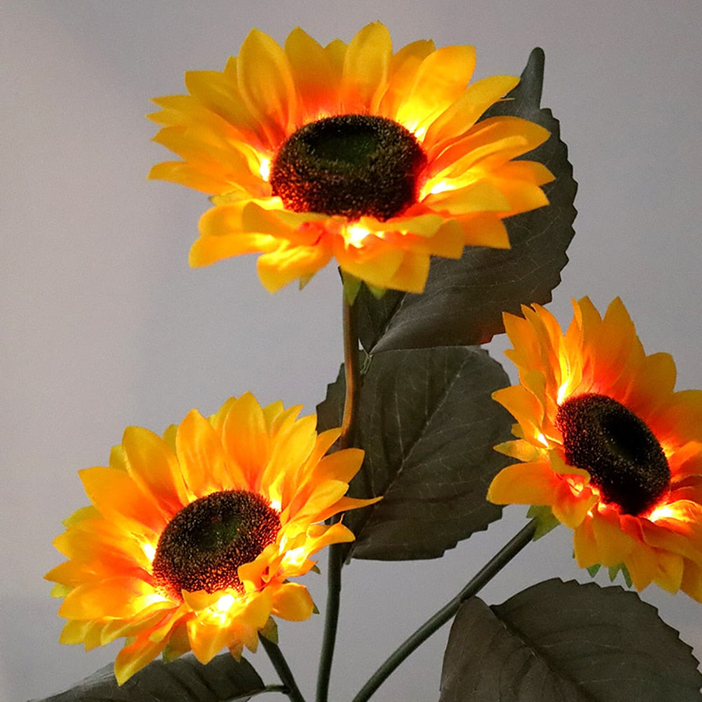 Sunflowers Lawn Light Waterproof Outdoor