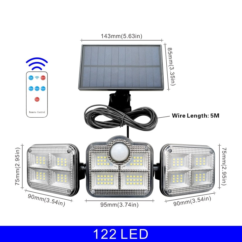 Remote Control Wall Lamp Garden Light