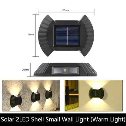 Solar Wall Light Outdoor Waterproof