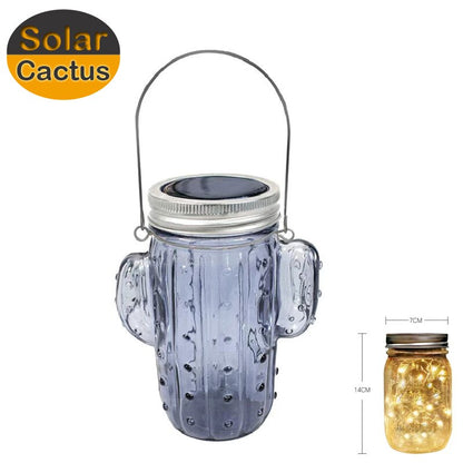 Outdoor Solar 10 Led Mason Jar Lights