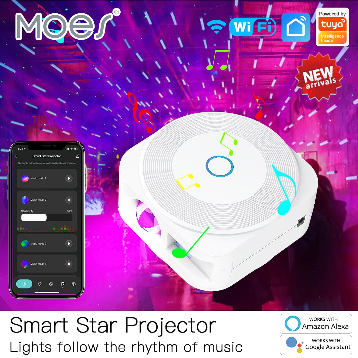 Smart Star Projector Galaxy Laser