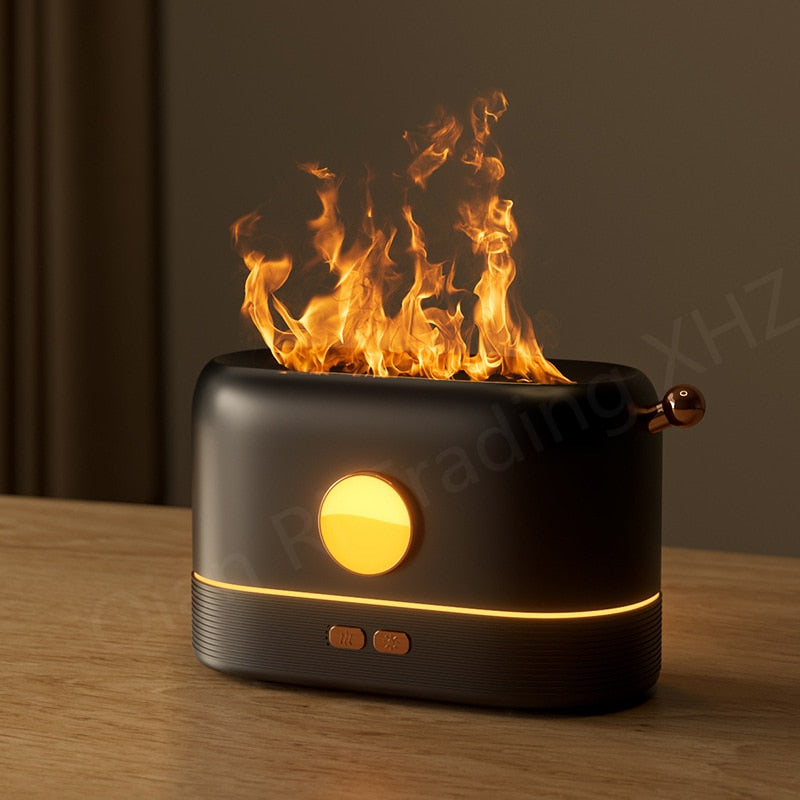 USB Simulation Flame Night Light