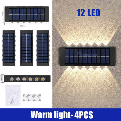 LED Solar Wall Lamp Outdoor Lamp