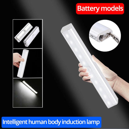 6 to 10 LED PIR Motion Sensor Lamp Cupboard Wardrobe