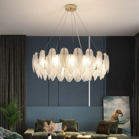 Nordic LED Chandeliers Luxury Gold Hanging Lamp