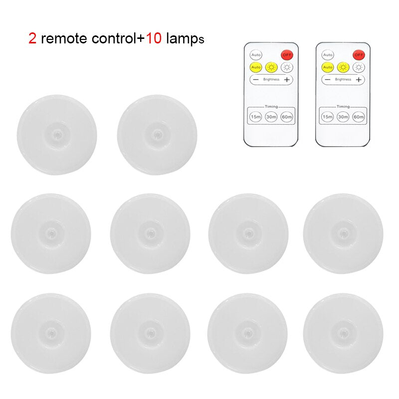 USB Recharge Under Cabinet Night Lamp Motion Sensor