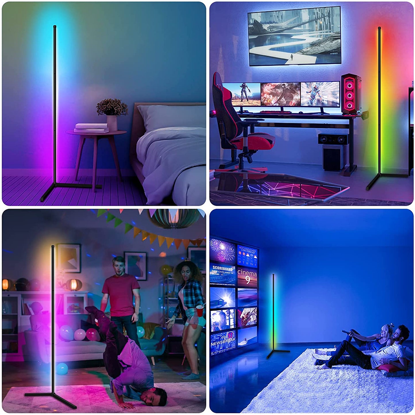 Modern Led Floor Lamp RGB Nordic Floor Lamps