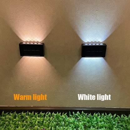 LED Solar Wall Lamp Outdoor Waterproof