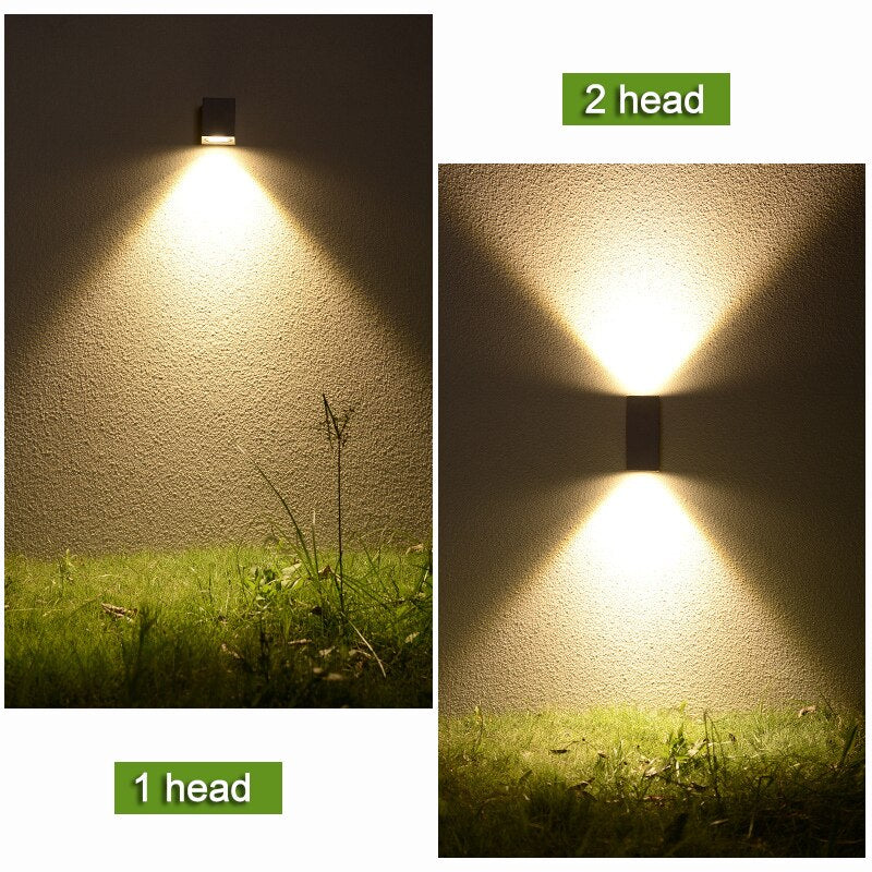 IP65 waterproof GU10 wall lamp