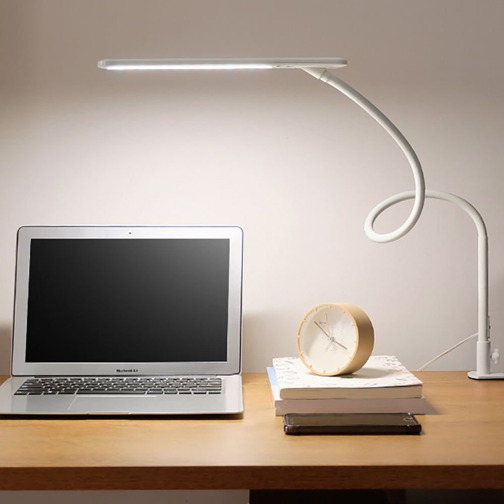 10W LED Table Lamp Long Arm Office Clip Desk Lamp