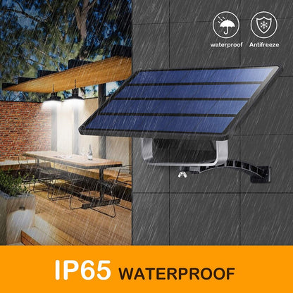 Waterproof Double Head Solar Pendant