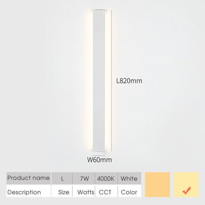 LED Indoor Wall Lamps Thin Modern