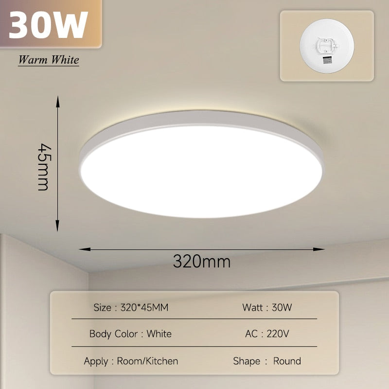 Ultra Thin Ceiling Lighting Fixture