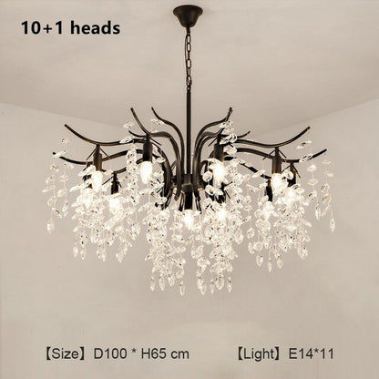 LED Luxury Crystal Chandeliers Lighting