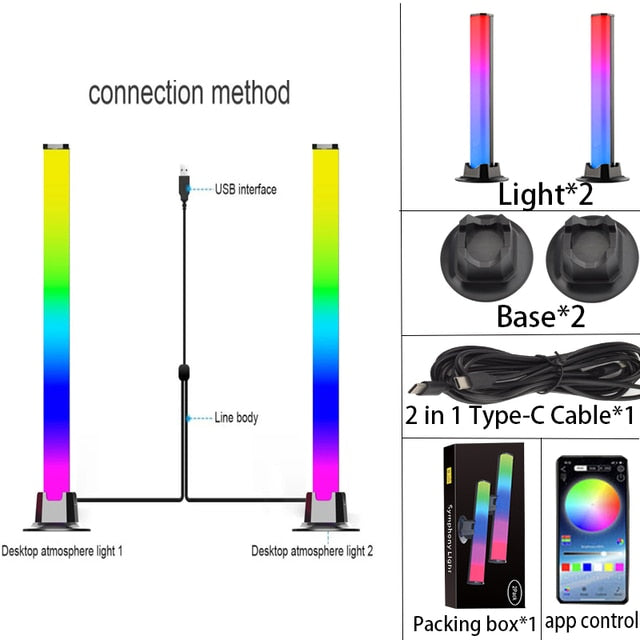 Light APP Control Pickup Light RGB