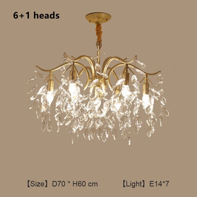 LED Luxury Crystal Chandeliers Lighting