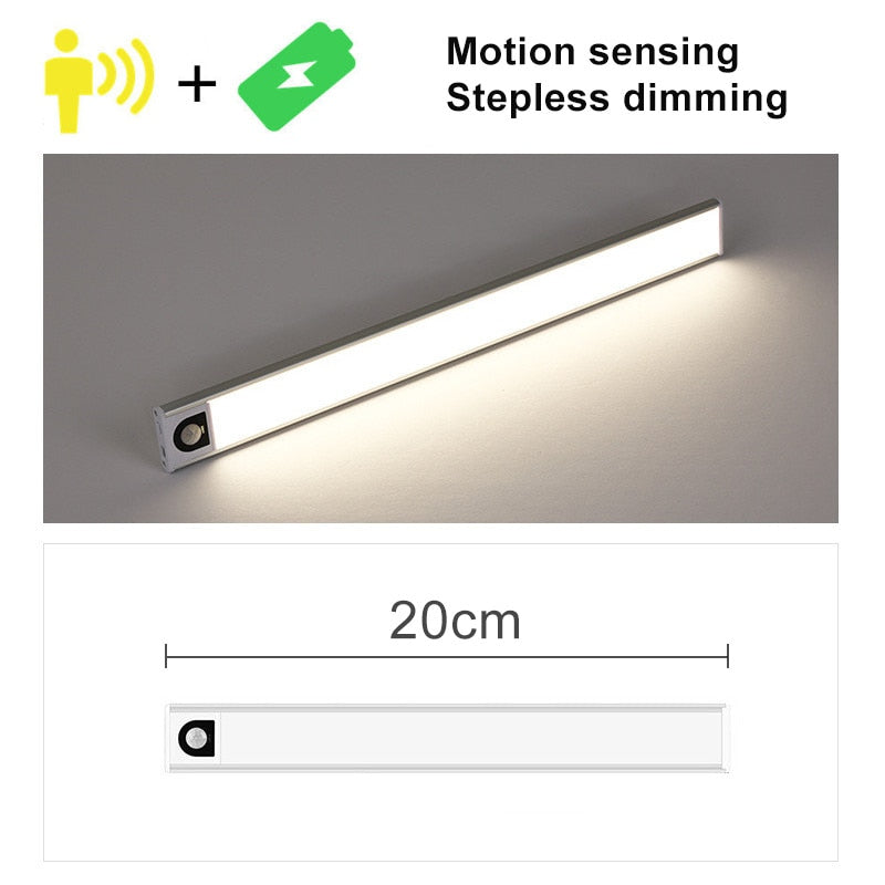 Smart Motion Sensor LED Night Light Bedside Lamp