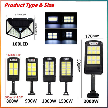 Solar Light Outdoor Street Wall Lamp