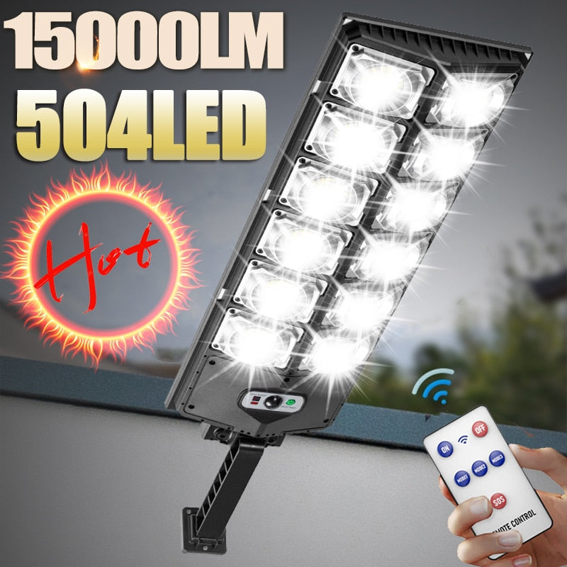 LED Solar Street Light Double Row