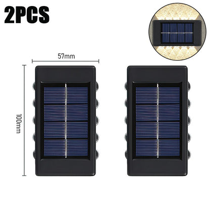 LED Solar Wall Lamp Outdoor Waterproof