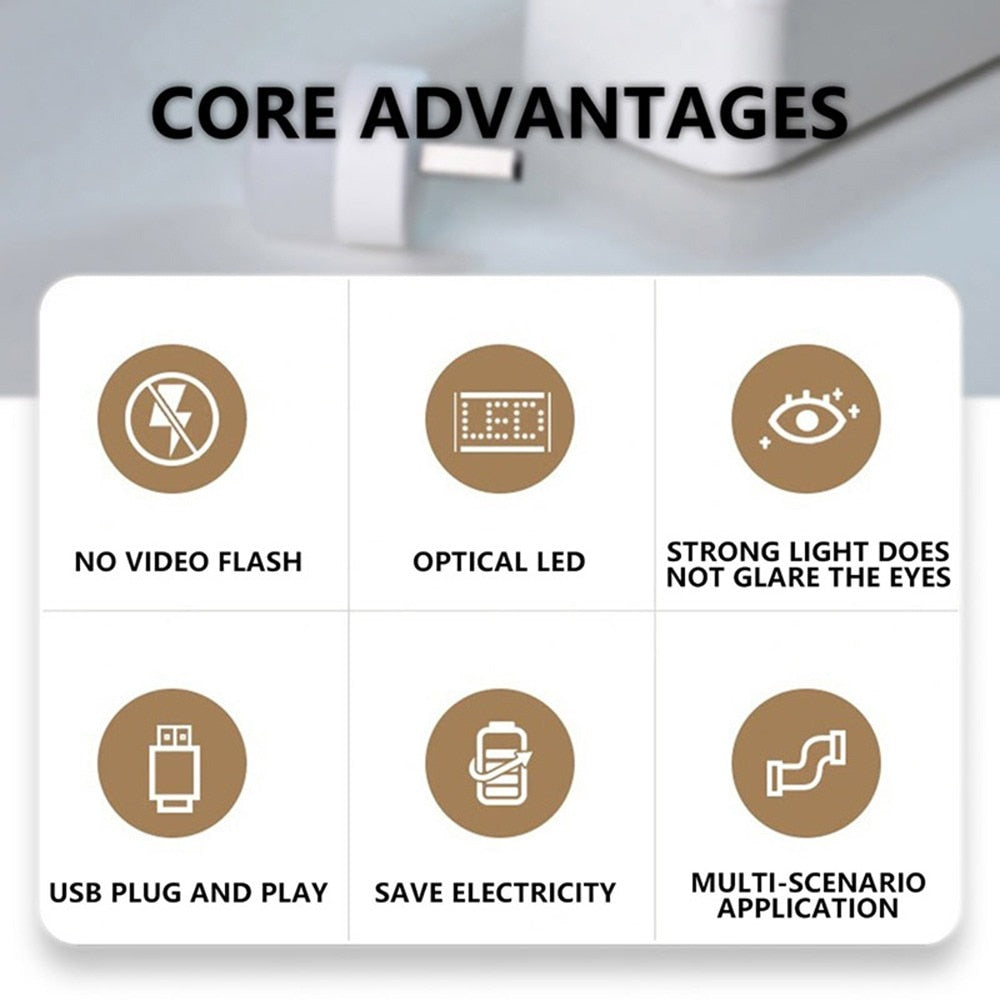 USB Plug Lamp Computer Mobile Power