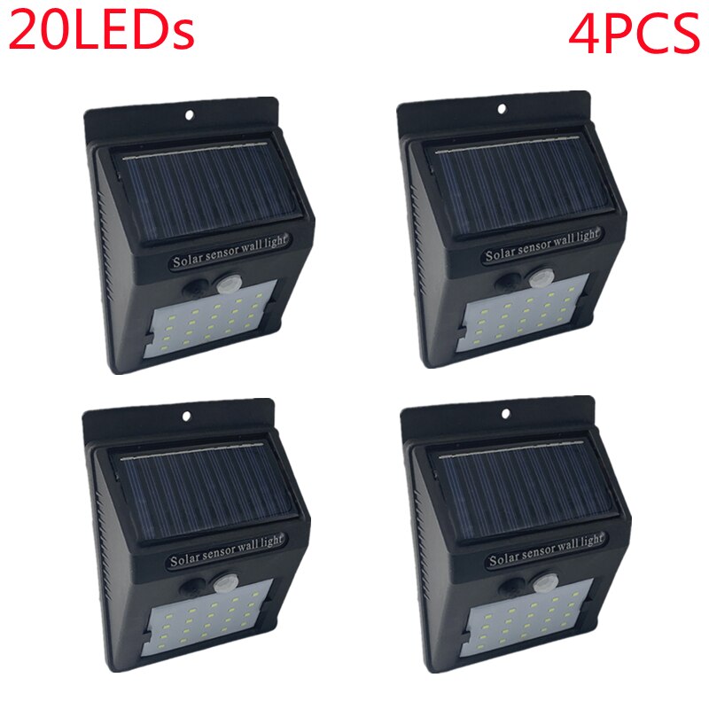 Waterproof LED Solar Motion Sensor