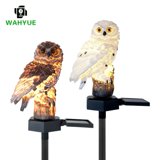 Solar Owl Garden Light Outdoor LED