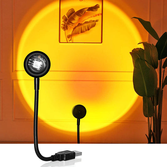 USB Sunset Projector Lamp Atmosphere