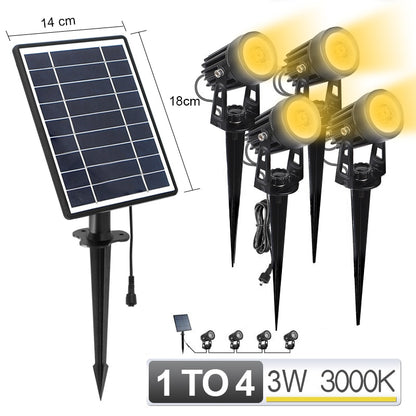 RGB Outdoor Solar Landscape Light