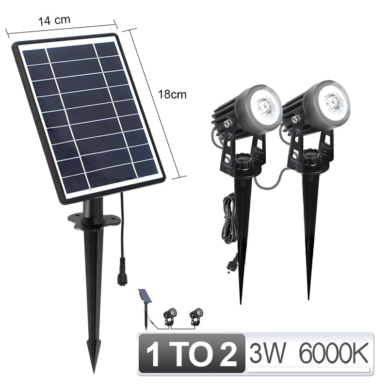 RGB Outdoor Solar Landscape Light