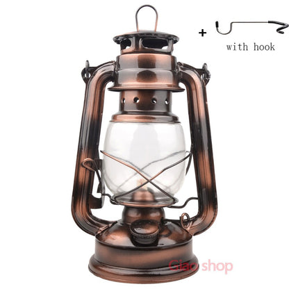 Retro Outdoor Camping Kerosene Lamp Portable