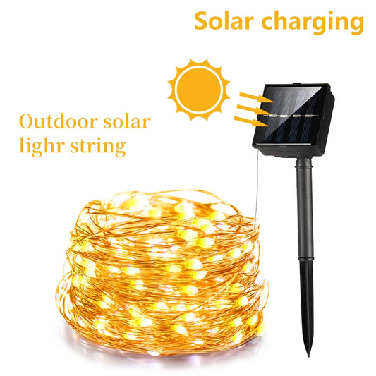 Solar Led Light Outdoor Festoon Lamp