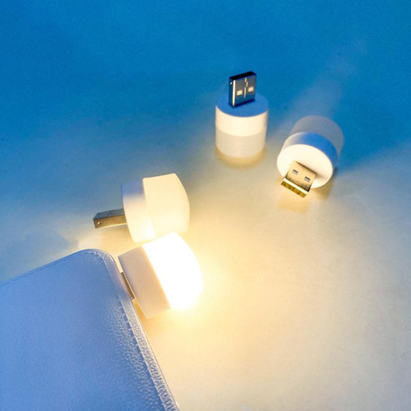 USB Plug Lamp Mini Night Light Computer