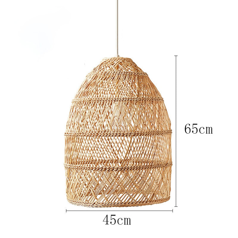 Natural Rattan Lamp Pendant light