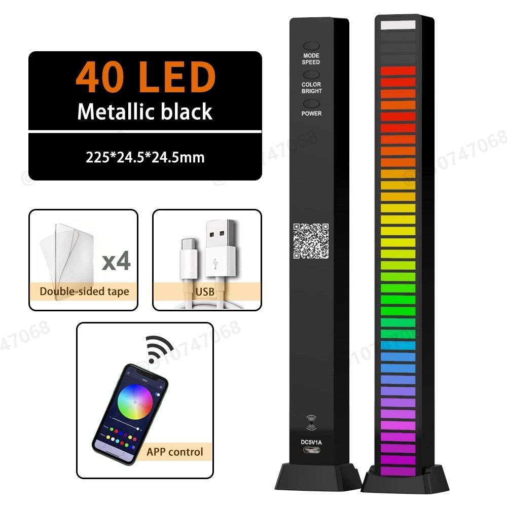 RGB LED Strip Light Music Sound Control