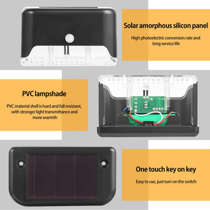 Solar LED Lights Outdoor Fence