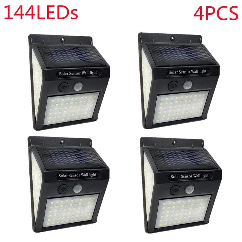 Solar Wall Lamp PIR Motion Sensor