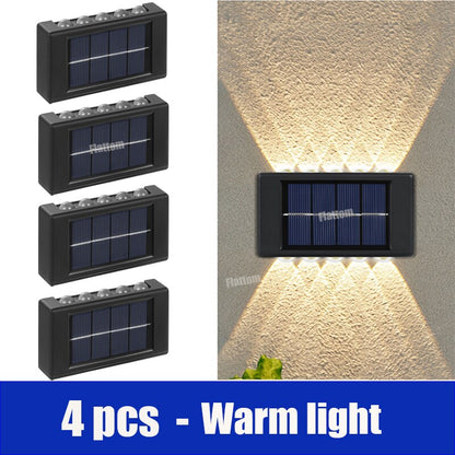 LED Solar Wall Lamp Outdoor Waterproof