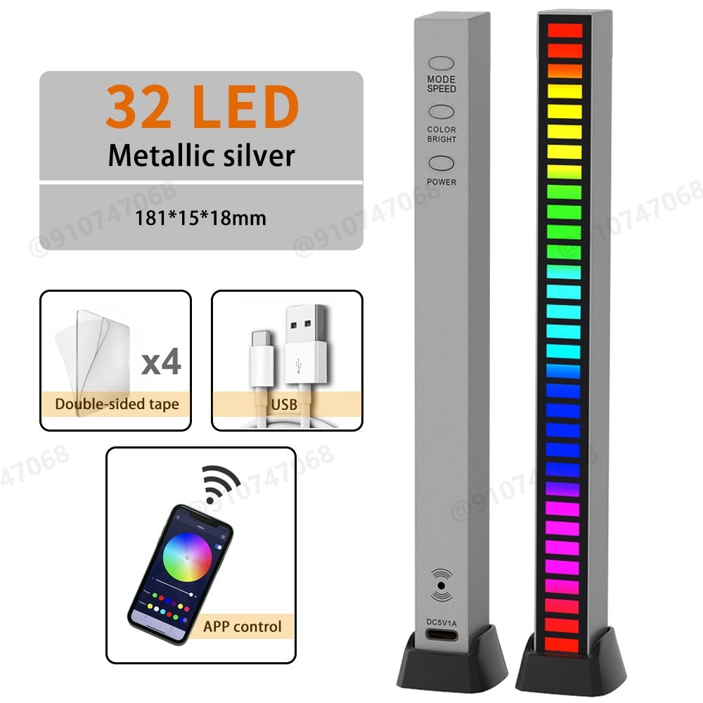 RGB LED Strip Light Music Sound Control