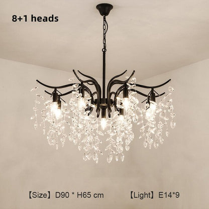 LED Luxury Crystal Chandeliers Lighting