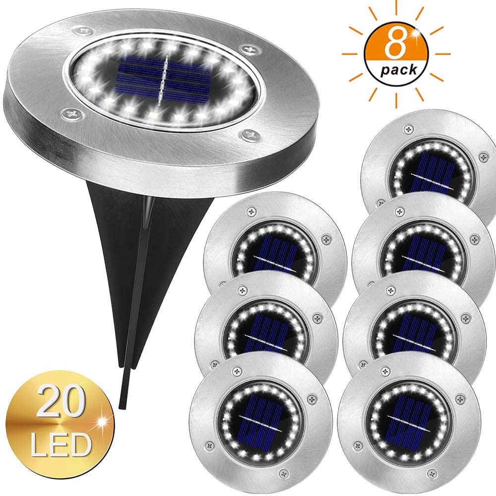 Solar Lights Outdoor LED Waterproof